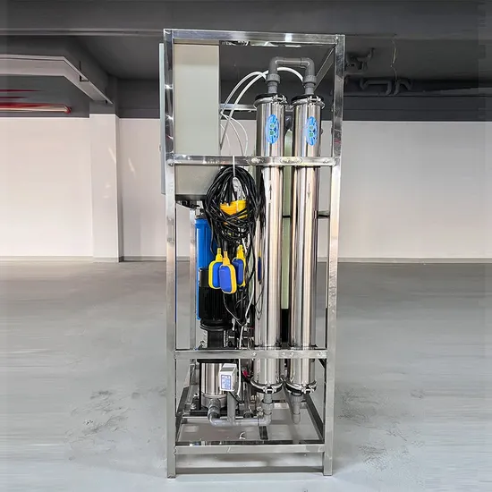 One Stage Reverse Osmosis System RO Membrane Purified Machine 250L/H Water Treatment Equipment