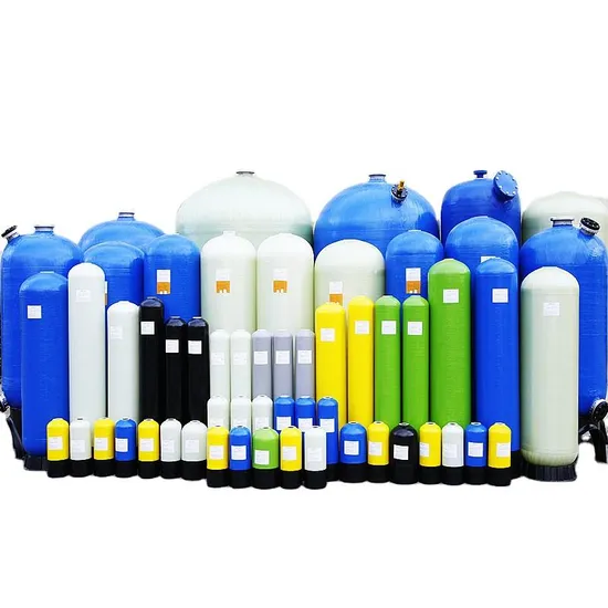 Industrial Water Treatment Sand Filter Resin Soften System Purified Water Pressure Vessel 125/150psi Customized Color Arclion FRP Pressure Tank
