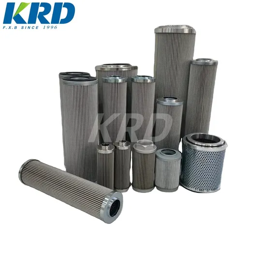 Krd High Quality Stainless Steel Mesh Industrial Hydraulic Oil Filter Element