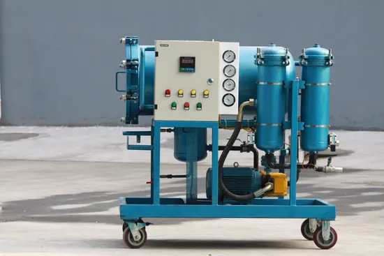 Can Be Moved Industrial Filter Oil Recycling Plant Machine Oil Purify Machine