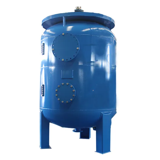 Industrial Water Filter Automatic Backwash Pressure Sand Filter Quartz Sand Media Filter