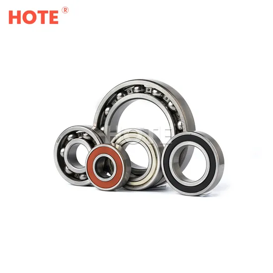 Traction Motor Bearings 6017-2RS 6017zz 6017 608 Deep Groove Ball Bearing