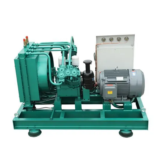 75kw 6MPa High Pressure Piston Air Compressor for Textile Chemical