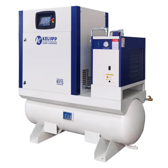 7.5kw 10HP Integrated 4 in 1 Permanent Magnet Variable Frequency Rotary Screw Air Compressor for Laser Cutting Machine