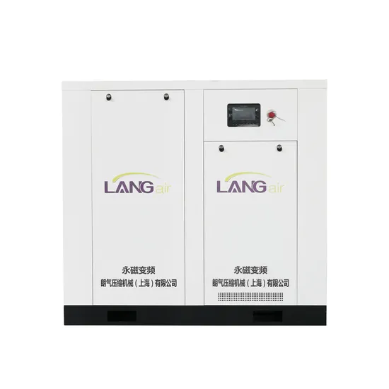 Langair 7.5 Kw~250kw 10HP~350HP Direct Driven Screw Air Compressor for General Industrial Factory Price Discount
