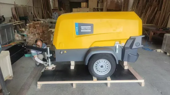 Atlas Copco XAS88 Portable Diesel Screw Air Compressor 7bar 100psi 175cfm for Mining/Construction Sites