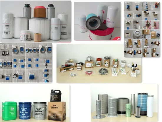 China Supplier Screw Air-Compressor Parts Manufacturers Spare Air Compressor Parts for Atlas Copco Ingersoll Rand Sullair