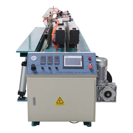 Automatic Plastic Sheet Board Plate PP PE PVC HDPE Polypropylene Butt Welding Rolling Bending Bender Machine Obt-Wb2000