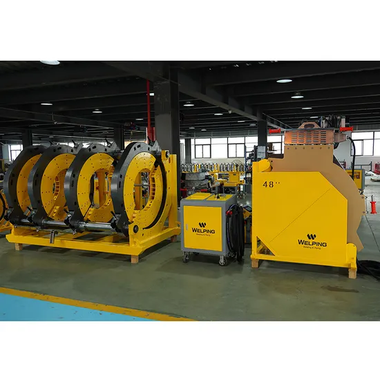 Welping 28′′ to 48′′ Inch HDPE Butt Fusion Plastic Pipe Welding Machine