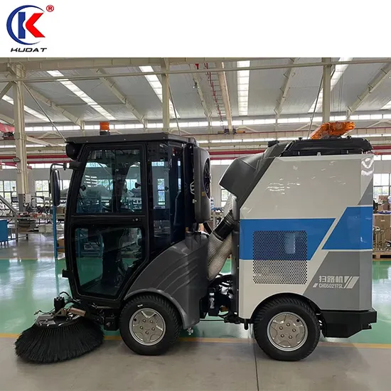 New Brand Diesel Fuel Vacuum Road Sweeper for Parking Lot with CE
