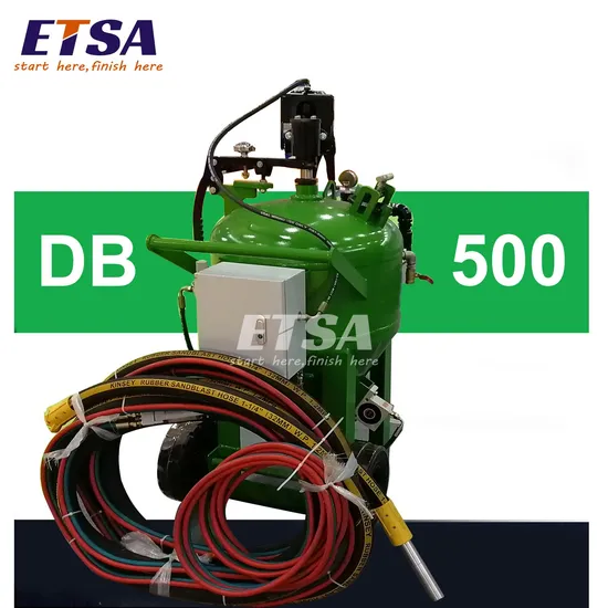 Dustless Blasting Equipment /dB500 Dustless Blaster /Wet Sandblasting Machine for Sales