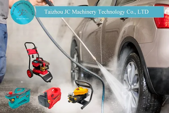 Jc Portable High Pressure Washer Electric Car Washing Machine with Universal Wheel Car Washer