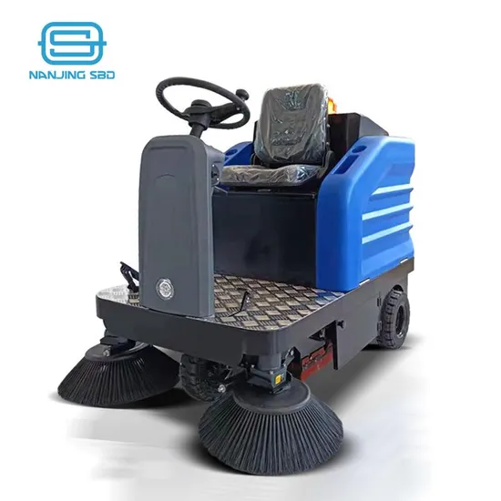 High Effective Street Floor Cleaning Machine Industrial Sidewalk Sweeper Automatic Ride on Road Sweeper