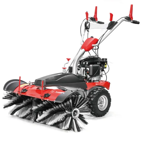 High Quality Good Price Cleaner OEM Gasoline Snow Sweeper with Electric Start
