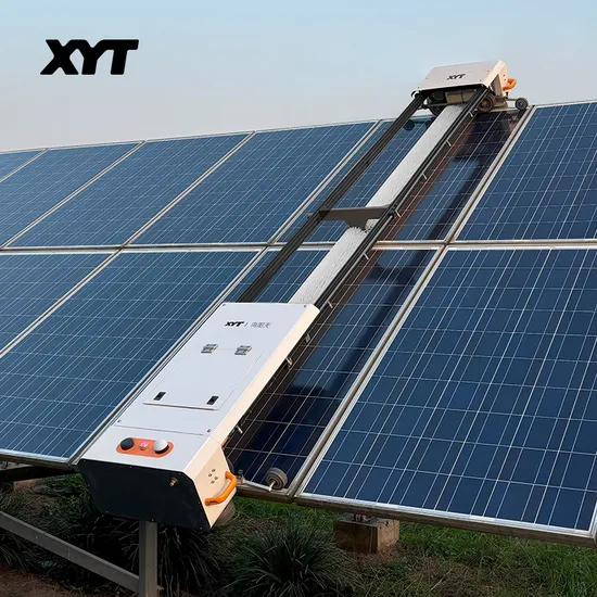 Solar Panel Cleaning Robot Remote Machine Commercial Use with High Climbing Angle 45 Degrees X6