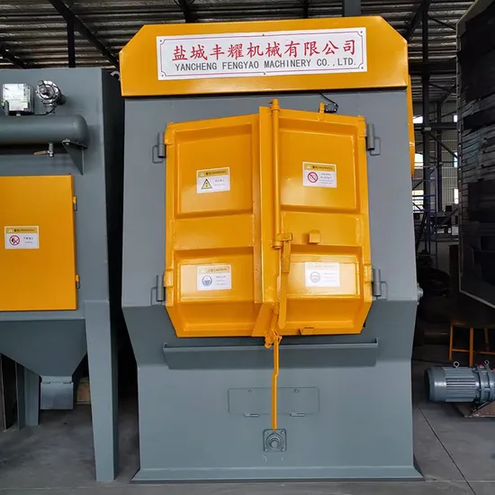 Fyq3210 Tumble Crawler Belt Type Shot Blasting Machine