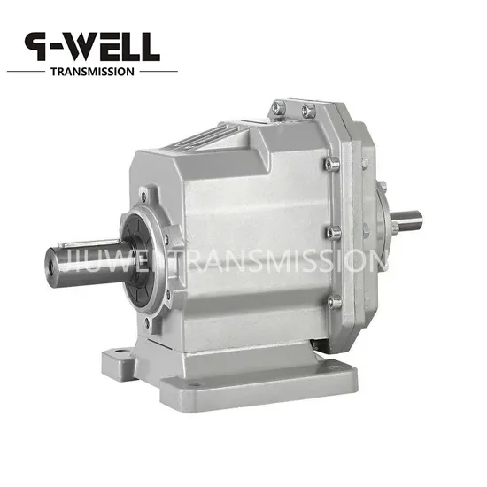 Aluminum Alloy Housing Foot Mounted RC Series Motor Reducer Helical Gearbox