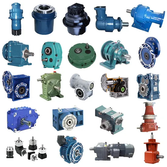 Reducer Spiral Bevel Helical Speed Reduction Agriculture Agricultural Cycloidal Servo High Precision Planetary Winch Track Wheel Slewing Drive Nmrv Worm Gearbox