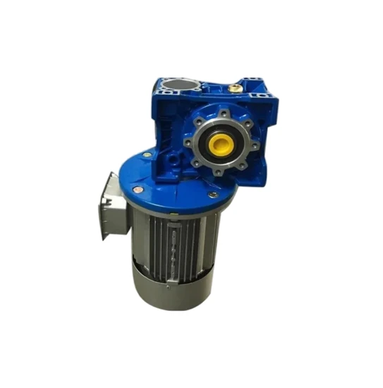 High Quality Nmrv130 1: 100 Ratio Worm Gear Reducer Electric Motor Gearbox