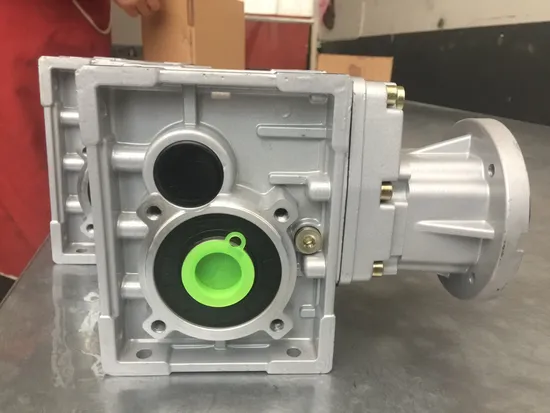 Skm38 Motor Helical Hypoid Reduction Gearbox Transmission