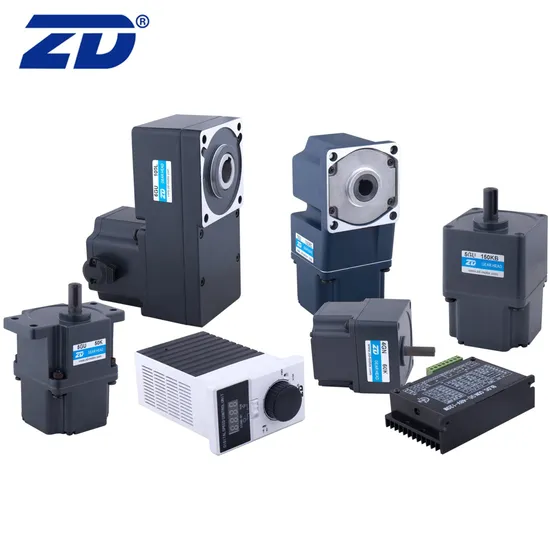 ZD Small Space Occupied High Efficient 10W-500W Brushless DC Gear Motor