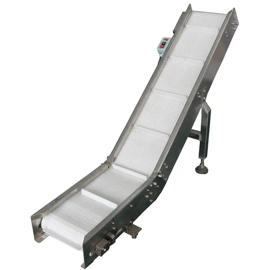 Factory Price Stainless Steel Food Grade Chain Plate Belt Conveyor for Packing Machine
