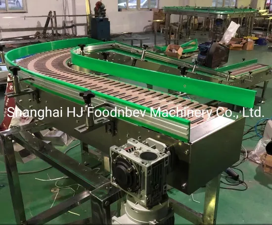 Vertical Slat Inclined Screw Chain Conveyor for Packages Boxes Bottles Automatic Transmission Line Water Factory Layout Design