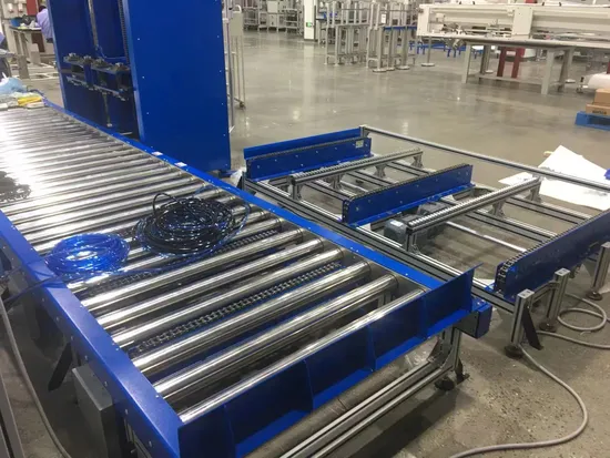 Euro Control Stanard Customized Food Pallets Palletising End of Line Pallet De-Stacker