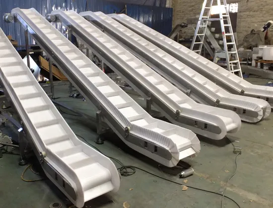 Inclined Belt Conveyor for Packing System