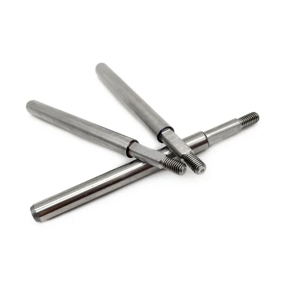 Customized Non Standard Precision CNC Machining High Strength Hardened Carbon Steel Knurled Rotary Motor Shaft for Auto Pump Electronic in China