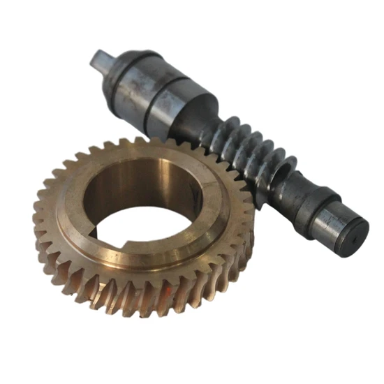Best Price Custom Industrial Iron Copper Production Worm Gear Set Worm Shaft Drive Pinion Worm and Worm Gears