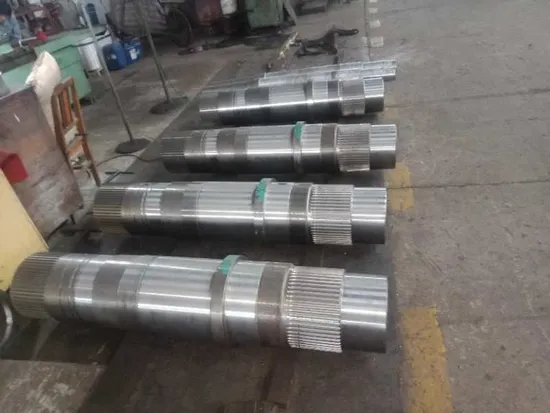 High Preicsion Spline Shaft for Rolling Mill