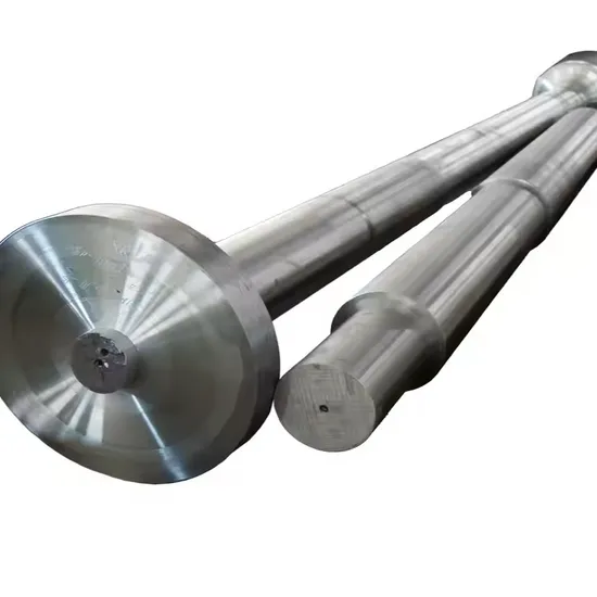 Customized Large Steel Forging Gear Shaft Transmission Shaft