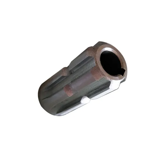 Custom Precision CNC Machining Steel Gear Spline Shaft and Splined Sleeve for Transmission