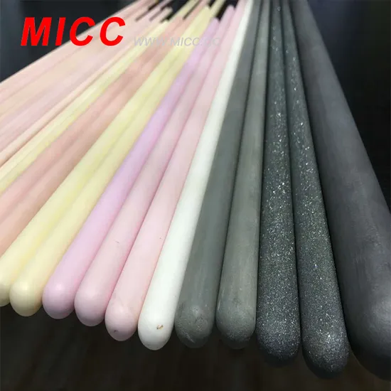 Micc High Temperature Industrial Al2O3 99.5% 95% High Purity Ceramic Protection Tube