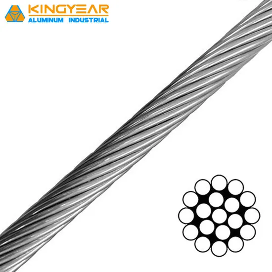 Zinc Coated Galvanized Steel Strand Ehs Stay Wire/Earth Wire/Guy Wire (1/4′′, 3/8′′, 7/10SWG, 7/12SWG)