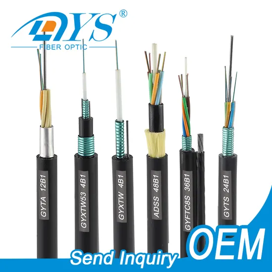 Factory Price Outdoor 96 144 Core Fiber Optic Cable