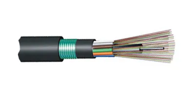 GYTA53 Outdoor Direct Buried Armored/Armoured Double Jacket Underground Optic/Optical Fiber Cable