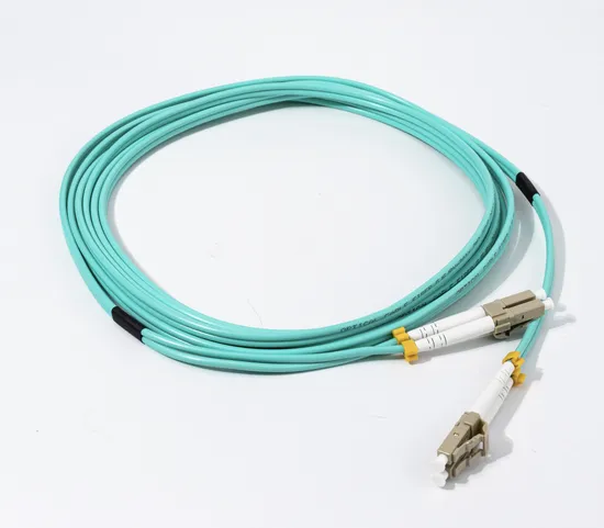 LC-LC Multimode Duplex Om3 Fiber Optical Patch Cord