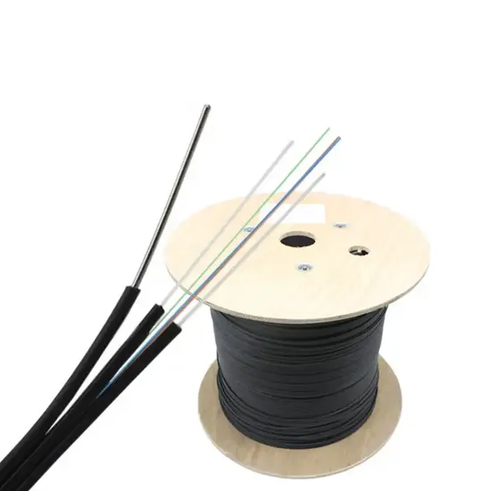 Outdoor FTTH 1fo G657A1 Drop Cable with Messenger Wire 1km