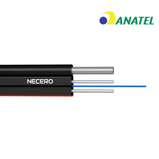 FTTH Flat Fiber Optic/Optical Drop Cable LSZH Mini Type with Anatel
