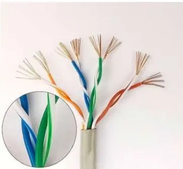 SFTP Cat5e AWG24 Communication Cable CCA Cu Fluke Test Network Cable