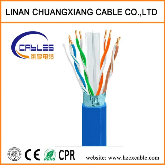 LAN Cable Intdoor UTP CAT6 Copper Wire for Computer Communication
