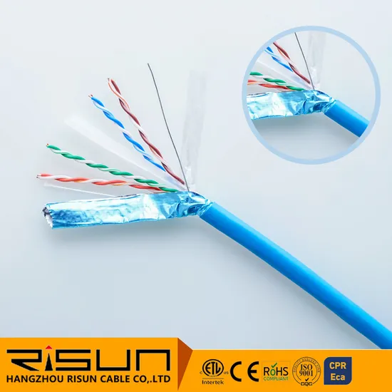Network Cable FTP, U/FTP CAT6 with ETL CE CPR RoHS
