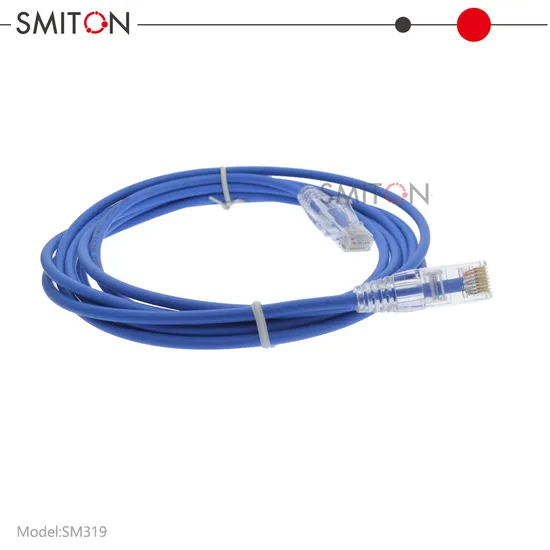 Ultra Slim High Speed Network Cable Cat5 Cat 6 CAT6A 1m 2m 3m 5m 10m 15m Ethernet Cable