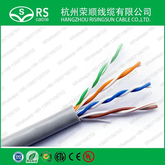 High Quality 24AWG Cat5e CAT6 Cat7 UTP/FTP/SFTP PVC LSZH Network LAN Cable
