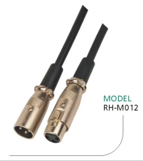 Mic Wire Cord Microphone Cable Audio Cable Extension 3pin Cannon XLR Male to Female 24/22 AWG Ga/Guage OFC CCA Balanced Studio_012