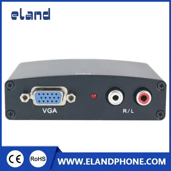 VGA+L/R to HDMI HD HDTV Video Converter Box Adapter