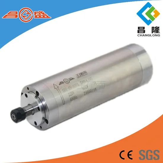 CNC Lathe High Speed Machine Tool Electric Spindle Motor 800W 24000rpm for Wood Engraving