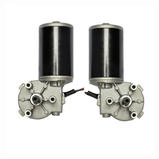 Mini 12VDC Electric Reversible Gear DC Motor with Metal Gearbox